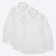 2 chemises blanches fille, taille 11-12 ans