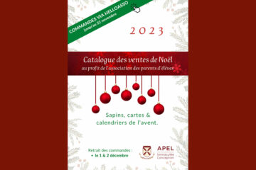 Catalogue vente de Noël 2023