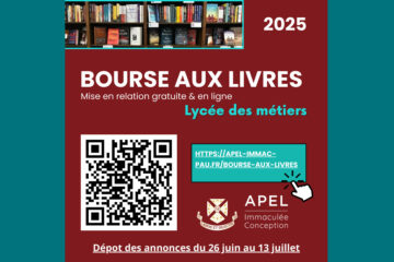 Bourse aux livres lycée des métiers 2025