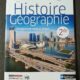 Vente de livre d'histoire et Géographie